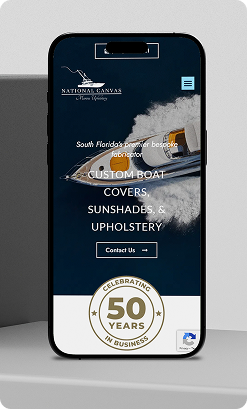 National Canvas mobile site