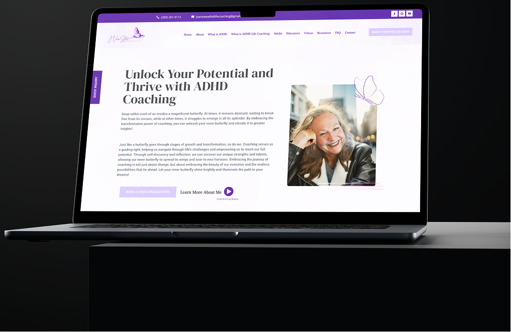 J. Van Stee desktop site